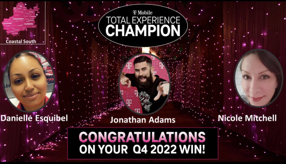 Congratulations to our Q4 Total Experience Champions in Coastal South!!! @Riekeberg205 @dreddy7_dt <a href="/TheDaveIde/">David Ide</a> <a href="/MitchClabeaux/">Mitch Clabeaux</a> @carndoggydog