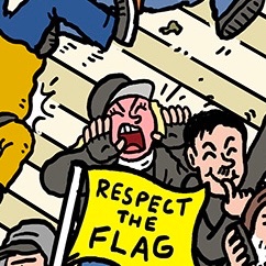 BMWeaverComix's tweet photo. @DianthaSol @No_Nazis_Please My hometown! So weird! Which is why I had to add her to the poster. #InsurrectionMaze #StephanieHazelton https://t.co/K2PusBLZO7