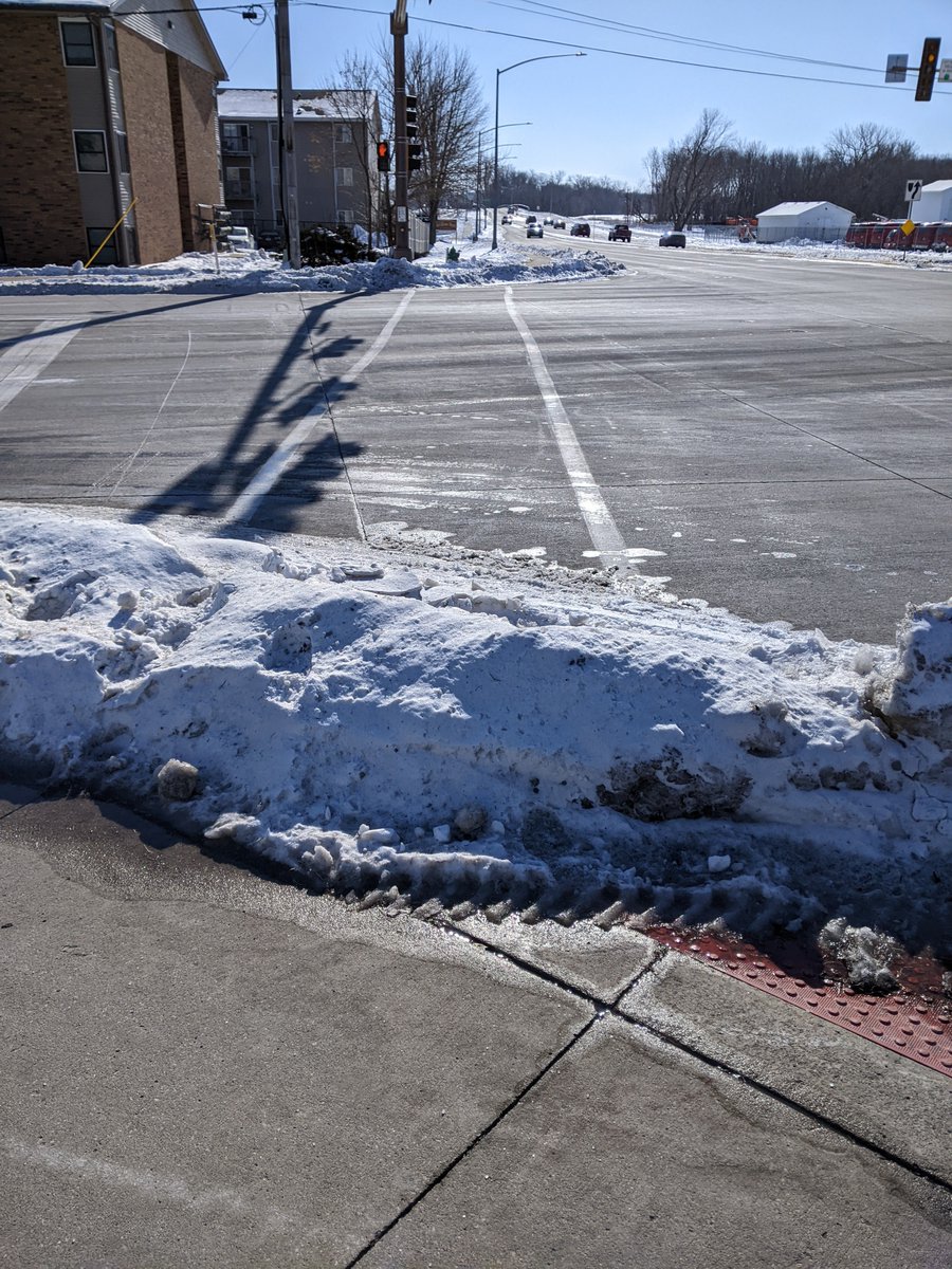 'Why don't people walk more?'

(63 hours post-snow)

#PedestrianDignity