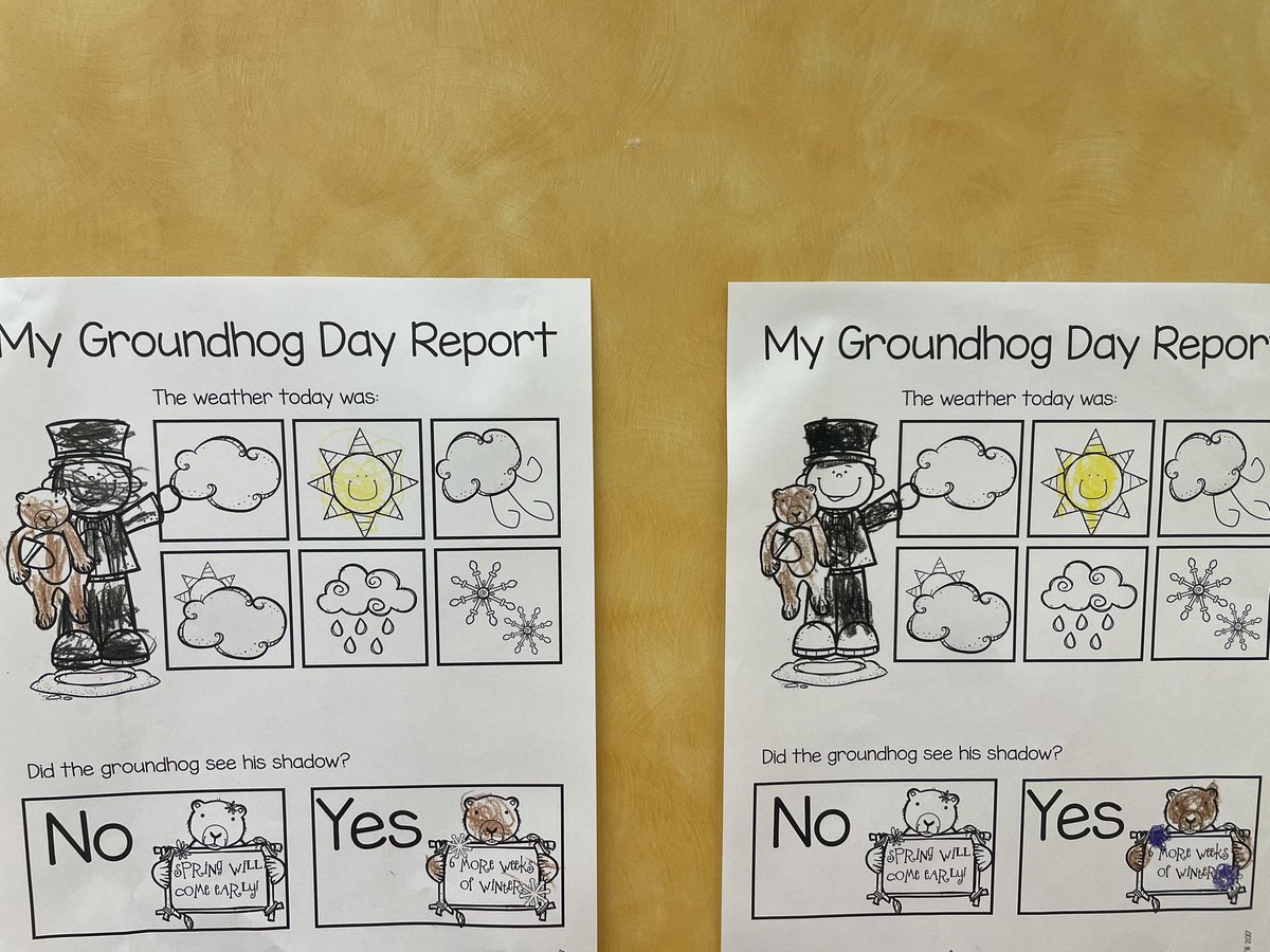 Happy Groundhog Day!! ❤️Room 108 <a href="/Rivera_CES_FTPS/">Miguel Rivera</a>