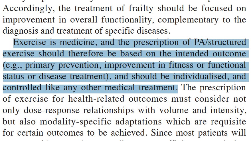 Are you working with older people?👩‍🦳🧑🏾‍🦳👨‍🦳

MUST READ👇

International Exercise Recommendations in Older Adults (ICFSR): Expert Consensus Guidelines rdcu.be/c4IvX by M.Izquierdo

Key sentence 🔝

<a href="/MSterapiactiva/">Máster Ejercicio Terapéutico</a> <a href="/ETFISIO/">MUAFT_RS</a> #FisioTIC23 <a href="/Fisio_PereCR/">Fisio_PereCR</a>