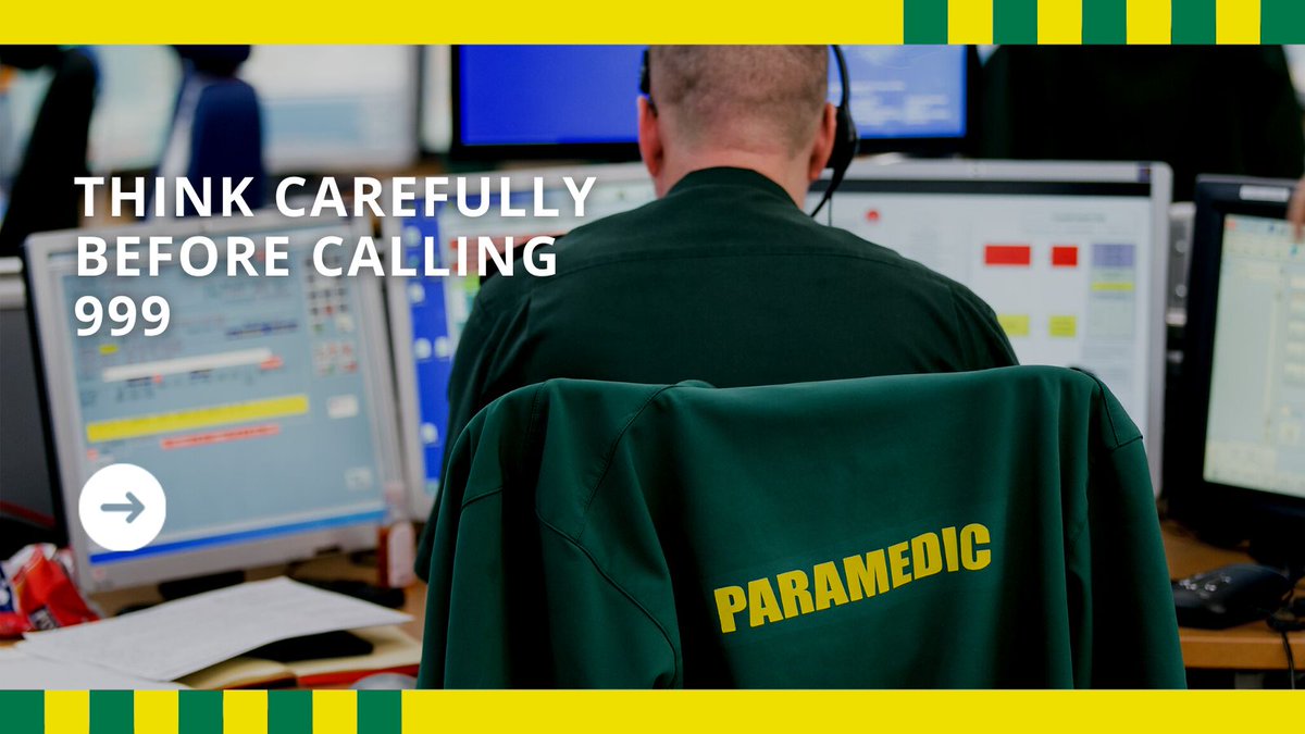 We continue to do our best to maintain patient safety.

But with limited availability to respond to any call that is not life-threatening, you might be asked to organise your own transport to hospital if it’s safe to do so.