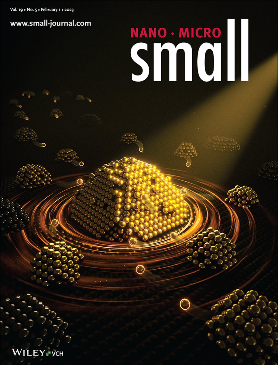 📢📢📢

A happy moment to share that our paper got the Cover of Small! 🥳

Also, it is a moment of gentle pride since this is my first paper as last author. Many thanks to all involved groups <a href="/cocoonugent/">CoCooN</a> <a href="/ALBAsynchrotron/">Sincrotró ALBA💡</a> <a href="/RoeffaersLab/">Roeffaers Lab</a>, and <a href="/FWOVlaanderen/">FWO</a>  

Now back to work! 💪