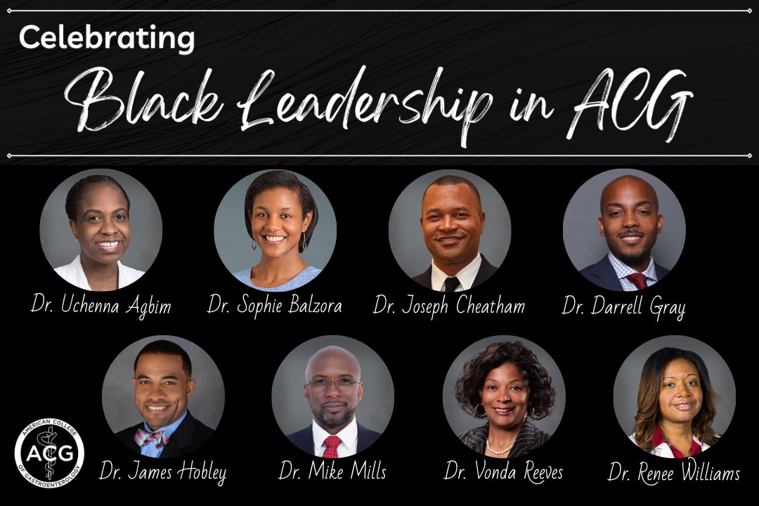 ACG (@amcollegegastro) on Twitter photo The College is honored to observe #BlackHistoryMonth by celebrating achievements of Black leadership in ACG!
➡️Read a reflection by ACG #DEI Committee Chair <a href="/SophieBalzoraMD/">Sophie Balzora, MD, FACG</a> via ACG Blog
➡️Explore resources, articles & inspiration
gi.org/2023/02/02/acg…
#GItwitter #ACGfamily The College is honored to observe #BlackHistoryMonth by celebrating achievements of Black leadership in ACG!
➡️Read a reflection by ACG #DEI Committee Chair <a href="/SophieBalzoraMD/">Sophie Balzora, MD, FACG</a> via ACG Blog
➡️Explore resources, articles & inspiration
gi.org/2023/02/02/acg…
#GItwitter #ACGfamily