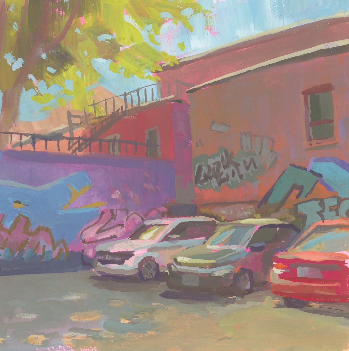 Couple of pleinair paints from Toronto last spring
#gouache #nopleinnogain