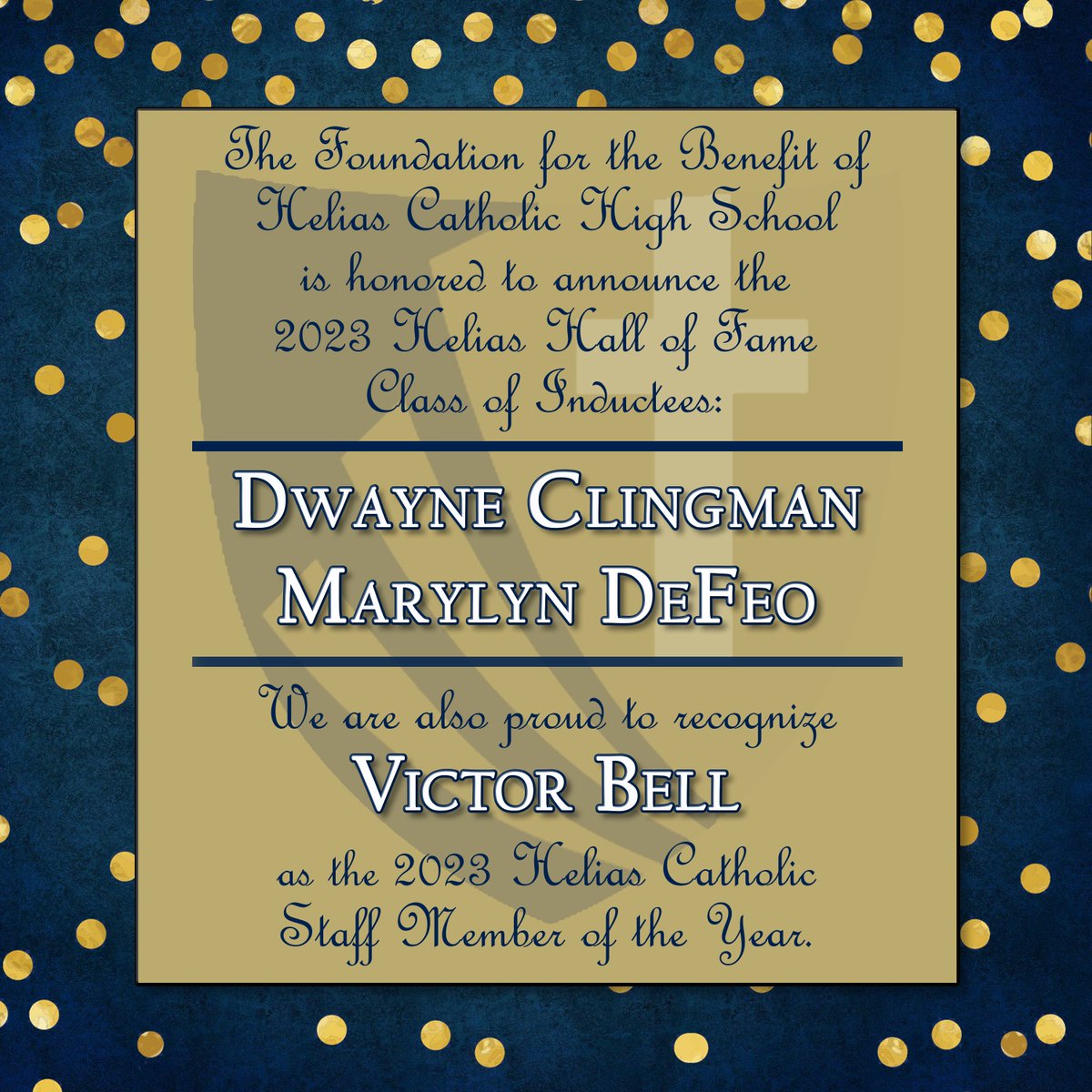 The Foundation for the Benefit of Helias Catholic tweet media