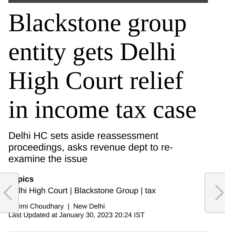 Roaster_in's tweet photo. #SEBI chief is Madhabi Puri Buch and her husband Dhawal Buch is Senior Advisor to investment firm Blackstone.

Blackstone group entity gets Delhi High Court relief in income tax case on 30th Jan, 2023

#AdaniGroup #AdaniFPO #Adaniscam #incometax #incometax2023 https://t.co/heUJGpzxCr