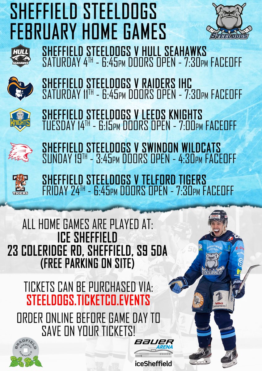 Puck Stop Sheffield Steeldogs tweet media