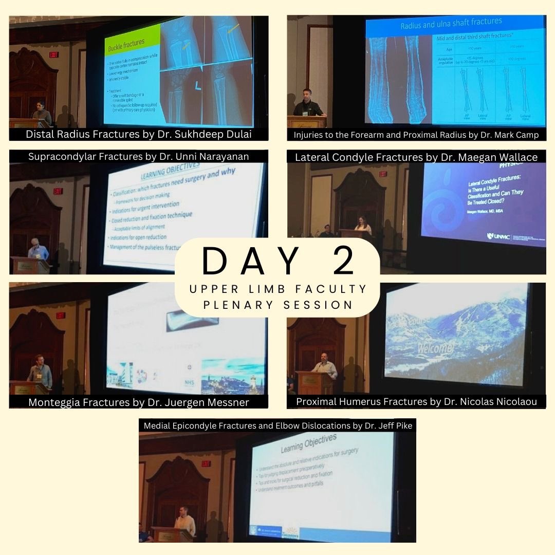 cpotcourse's tweet photo. Thank you to everyone involved with the Canadian Paediatric Orthopaedic Trauma Course for 2023! It was incredible seeing everyone in person again in Whistler, and this gathering of health professionals passionate about paediatric orthopaedics is extraordinary. 😄
(1/3) https://t.co/uGDEIYVDNx