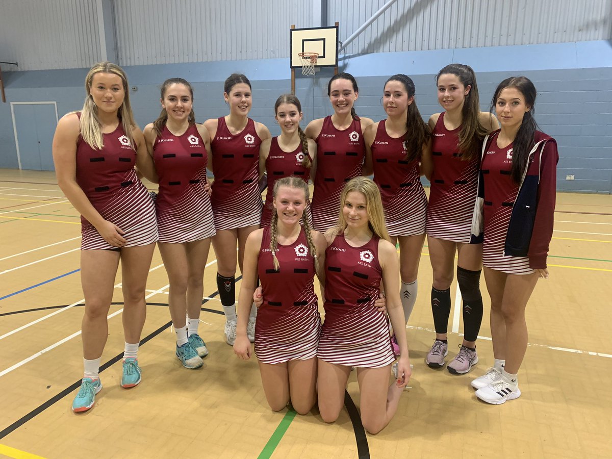 KESBathSport's tweet photo. Some great netball performances this afternoon. 6 senior netball teams out playing. 1st team secured a great win in a closely fought and superb display of netball. Great wins also for our 2nd, 3rd and 6th teams. #kesnetball #seniornetball https://t.co/FYernukKQF