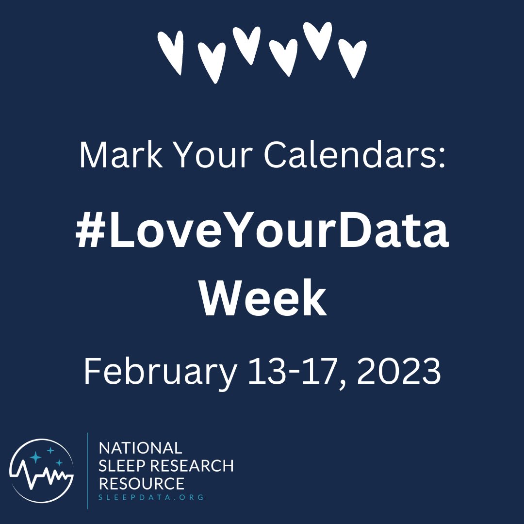 We’re celebrating International #LoveYourData week this February. We hope you join us! We’ll be rolling out #DataSharing tips and tutorials #LoveYourData