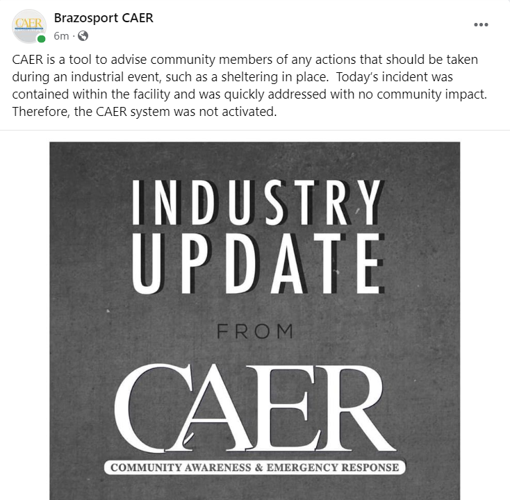 caerinfo's tweet photo. Please see update from CAER. https://t.co/vKjdfaONO7