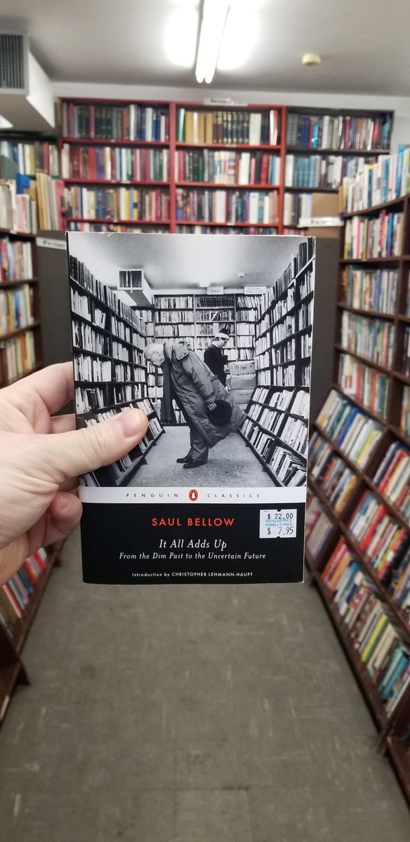 Not every day you find cover art showing the exact bookstore you're standing in.