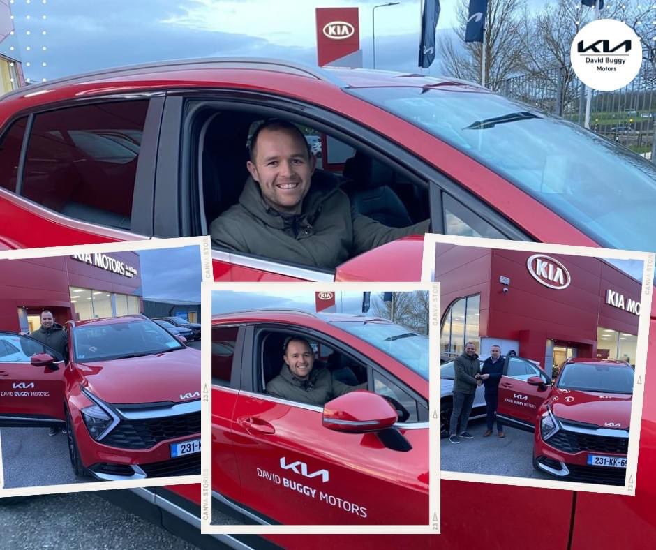 Our Kia Brand Ambassador <a href="/PadraigWalsh92/">Padraig Walsh</a> collected his new Kia Sportage this week. Good luck Padraig🚘 
<a href="/kia_ireland/">Kia Ireland</a> <a href="/KilkennyCLG/">Kilkenny GAA</a> <a href="/TullaroanHurlin/">Tullaroan GAA</a>
