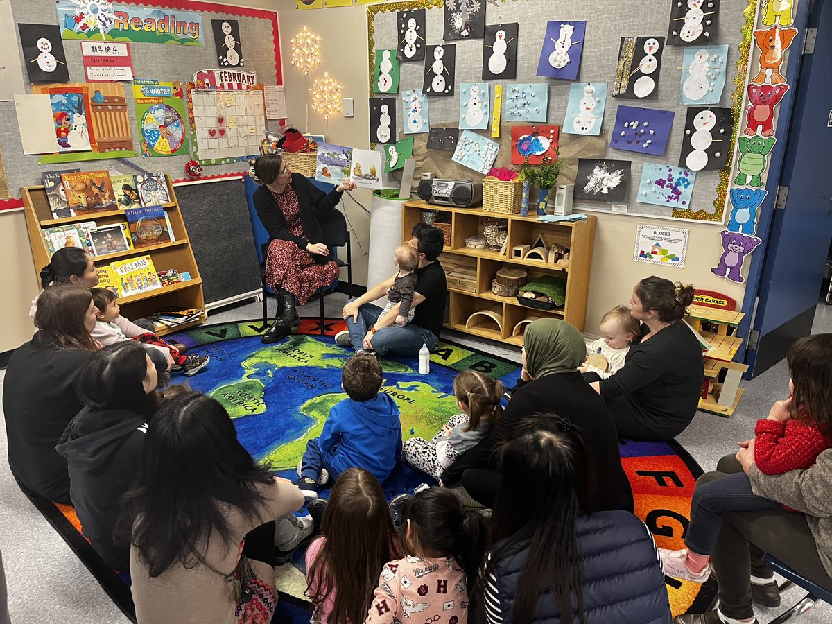 Connaught Heights (@connaughtelem) on Twitter photo #connectingwithconnaught Day 90- sharing stories weekly at Strong Start is a highlight for Ms. S! So many families spend their mornings with Ms. Laura, because she provides such a strong sense of community, connection and joy! @gavrila_ileana <a href="/LauraDemichina/">Laura demichina</a> #connectingwithconnaught Day 90- sharing stories weekly at Strong Start is a highlight for Ms. S! So many families spend their mornings with Ms. Laura, because she provides such a strong sense of community, connection and joy! @gavrila_ileana <a href="/LauraDemichina/">Laura demichina</a>
