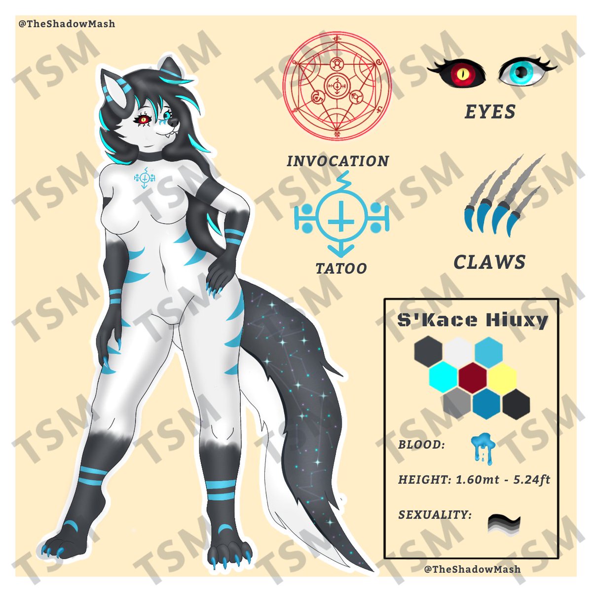 shadow_mash's tweet photo. a new reference work 
if you want something like that DM me ✨🧐 https://t.co/n4DOW2GVLn