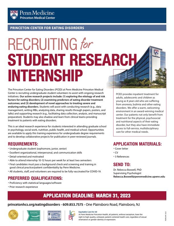 Dr. Gia on Twitter "RT DrBeccaBoswell We're recruiting students for