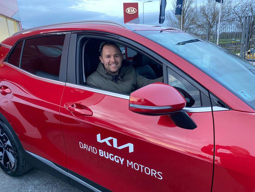 Very grateful to Davy and everyone in <a href="/DavidBuggyMotor/">David Buggy Motors</a> for looking after me again this year. It’s much appreciated. Make sure to call in and check out the new Kia cars in stock ! 🚘