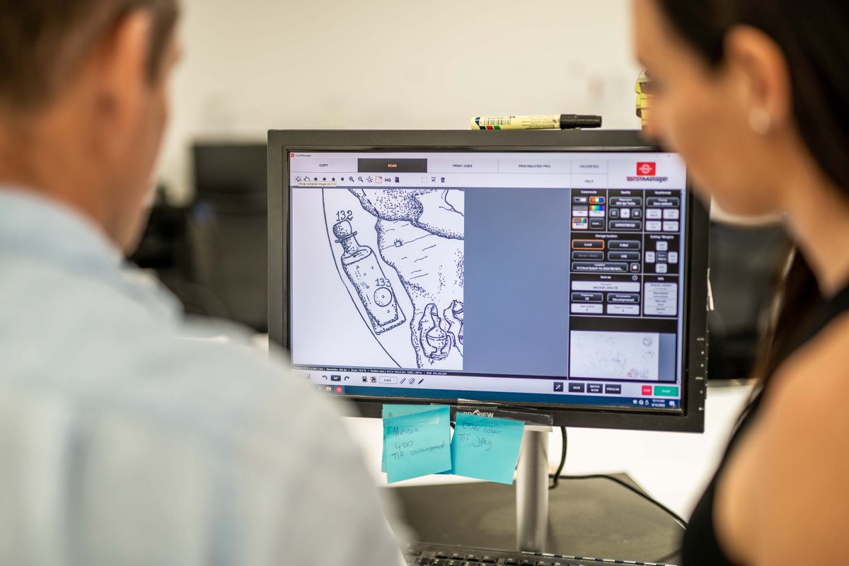 qldmuseum's tweet image. Behind the scenes at @avantixaus as we digitise the legacy of one of Australia&apos;s most infamous shipwrecks. From negatives to hand drawn maps we’re making the HMS Pandora archive accessible online bit.ly/3XAedEW
Supported by @bhp #ProjectdigQM #QMNetwork @shipwrekmermaid