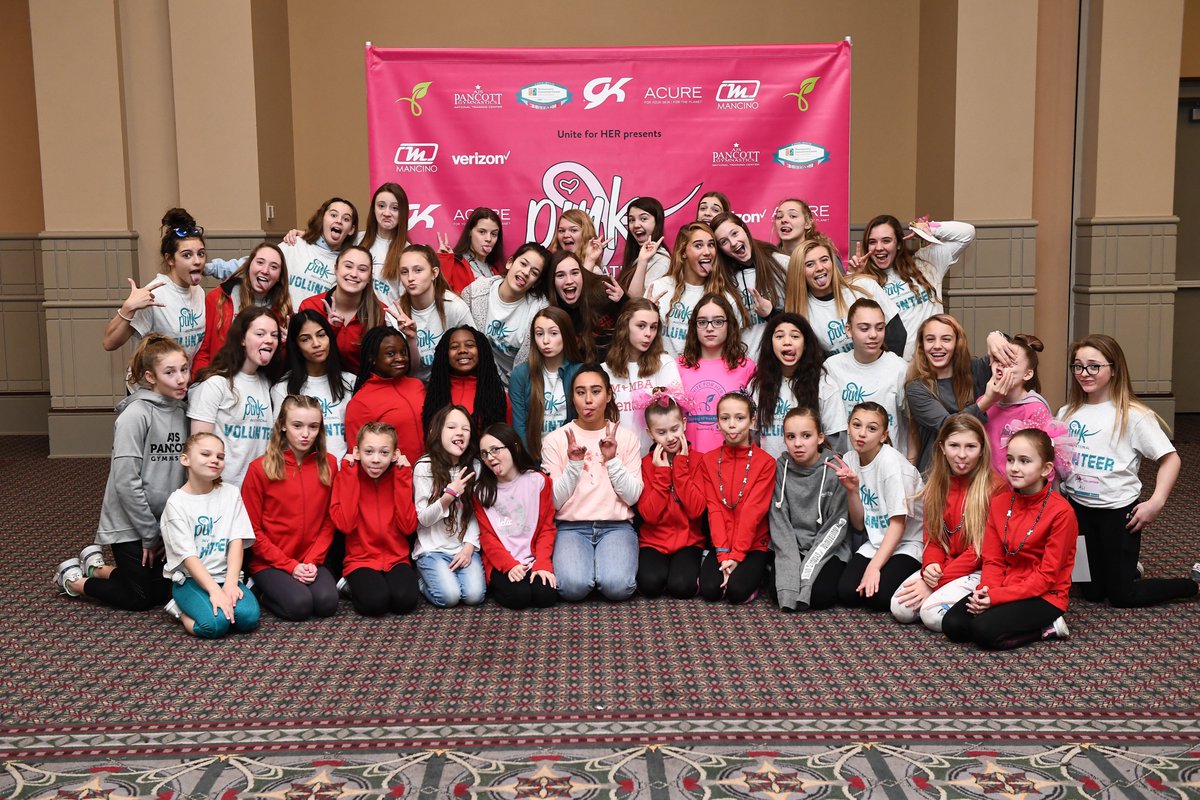 #tbt to when Katelyn Ohashi took selfies at the #pinkinvitational after her incredible perfect 10 floor routine went viral! Raise as much as you can in these last couple days for a chance to hang with our celebrities at Pink!