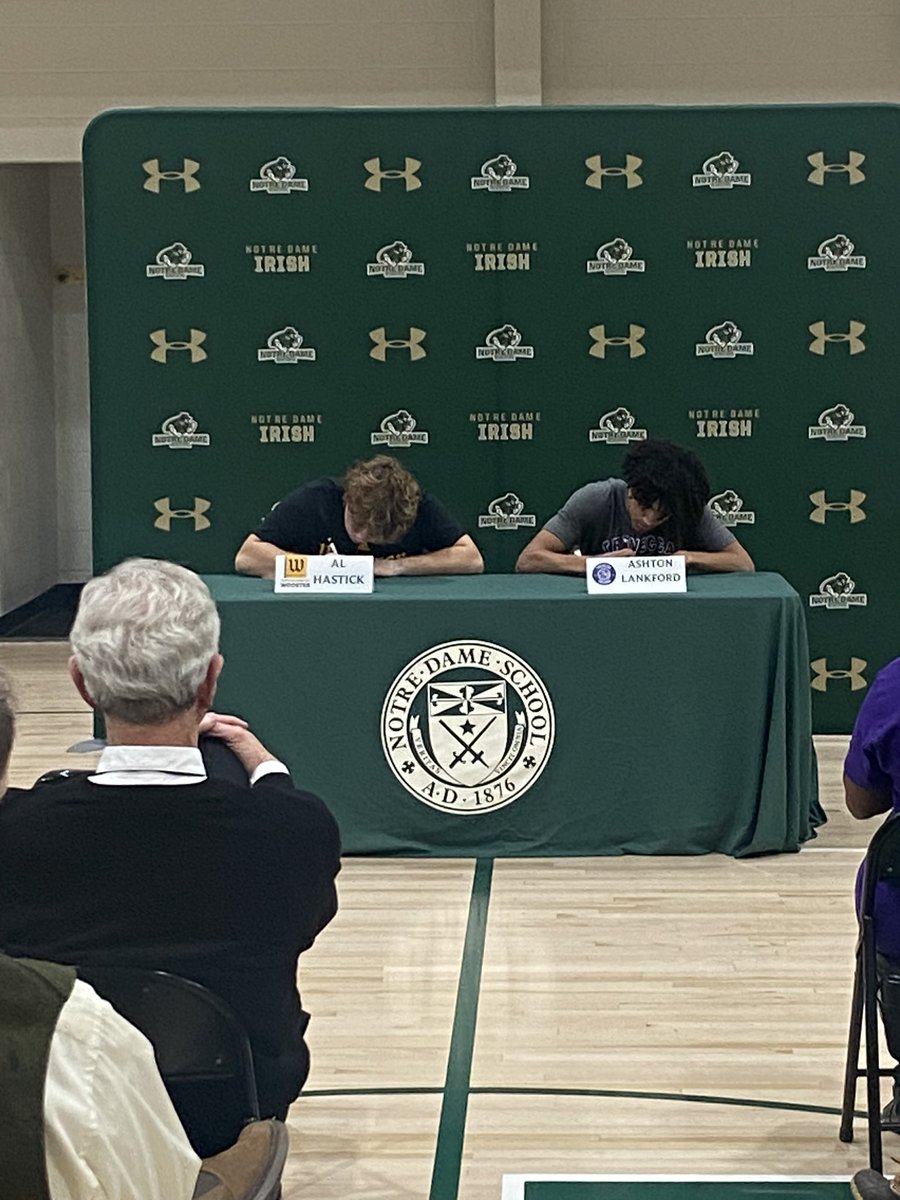 AlHastick4's tweet photo. I appreciate @NDChattAthletic for hosting my signing day. Today I made it official and signed my letter of intent with @WoosterSports. Thanks you for the opportunity @Coach_Colaprete. https://t.co/vMzLDdloLD