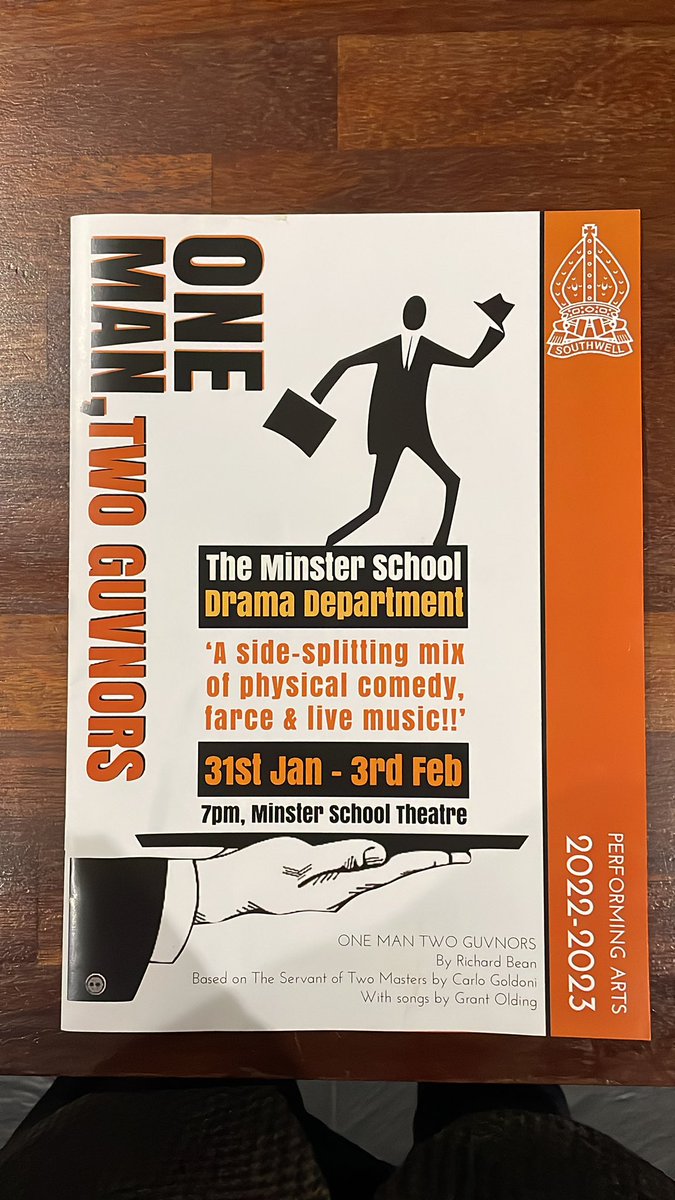 Amazing performances and hysterically funny. Well done all <a href="/minster_school/">The Minster School</a> and the drama department. Outstanding. <a href="/MITRETrust/">Minster Trust for Education</a>