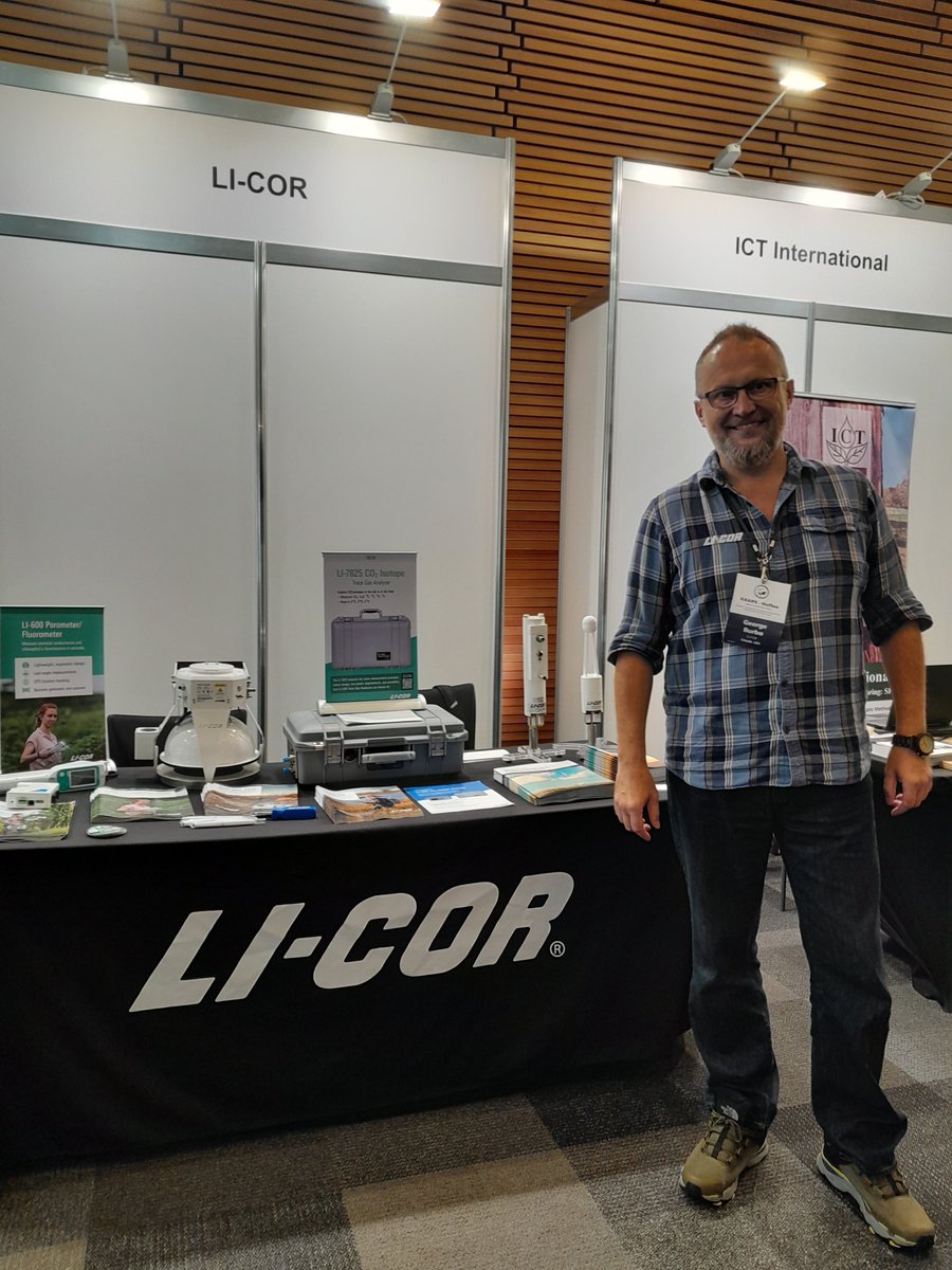 iLEAPS_ECSN's tweet photo. Our @iLEAPS18 conference wouldn't be complete without all our exhibitors and sponsors: Heres just a few of them from today @LICOR_ENV @CampbellSci @Picarro & ICT international
A big thank you for joining the #iLEAPS-#OzFlux conference in Auckland @AUTuni https://t.co/g2E9FuFAH1