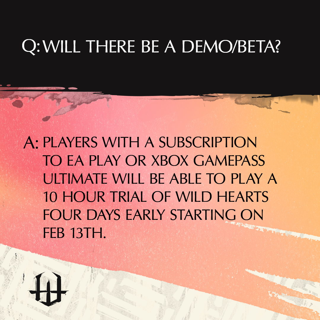 WILD HEARTS on X: Hunters! Thank you for joining us yesterday during our  Reddit AMA! 🏹 Here are just a few of the many questions we've answered 🧵  First up: Will there