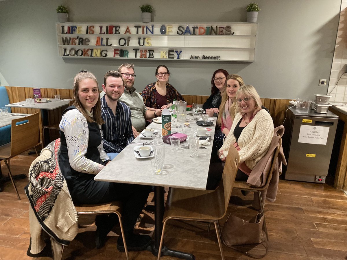 Lovely evening with the Leeds TF crew fuelled by pizza #tfmeetup #teachfirstambassadors