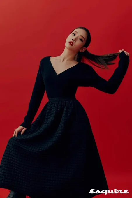 chuu and kim lip for esquire korea (october 2021) 