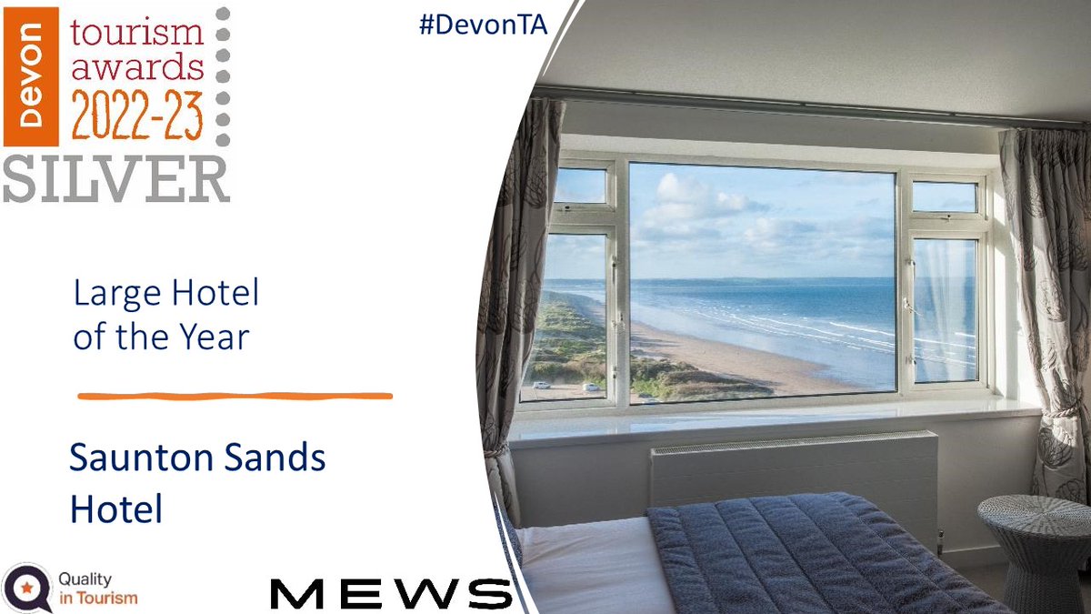 Devon Tourism Awards (@devontouraward) on Twitter photo Two winners in this category โ the #Silver for Large #Hotel of the Year goes to Saunton Sands Hotel <a href="/SauntonSandsHot/">Saunton Sands Hotel</a> #DevonTA Two winners in this category โ the #Silver for Large #Hotel of the Year goes to Saunton Sands Hotel <a href="/SauntonSandsHot/">Saunton Sands Hotel</a> #DevonTA