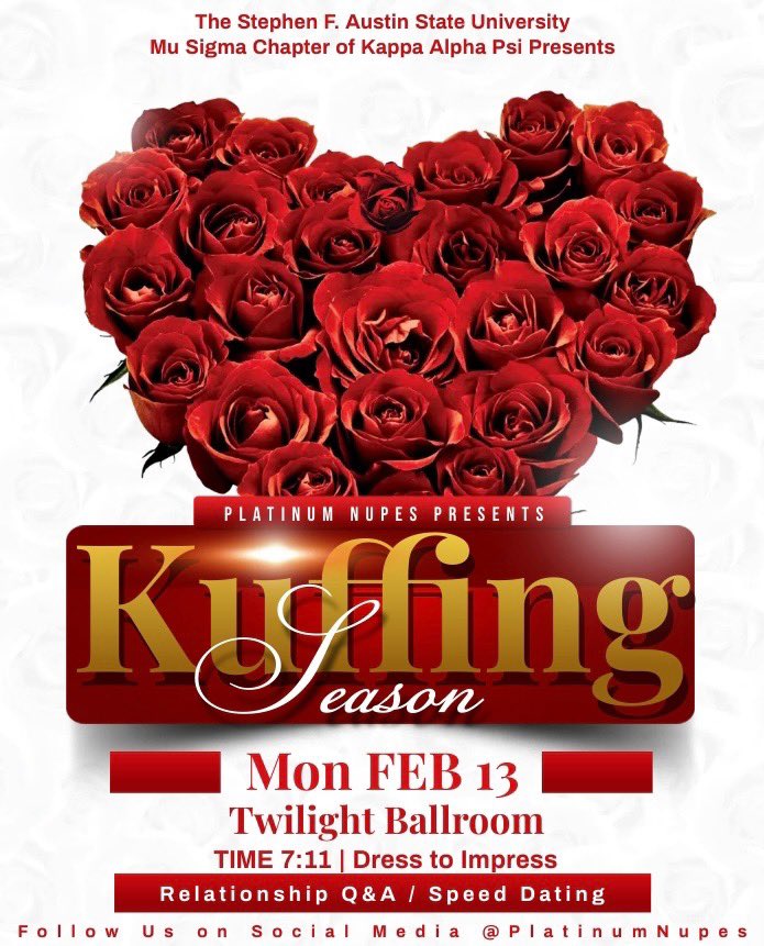 PlatinumNupes's tweet photo. Kan We Talk..? ♦️

Kome out and support the Platinum Playboys as we talk about relationship topics &amp; scenarios, and speed dating ❤️

February 13th
7:11pm
The Twilight Ballroom ♦️ https://t.co/e1dbpaya3n