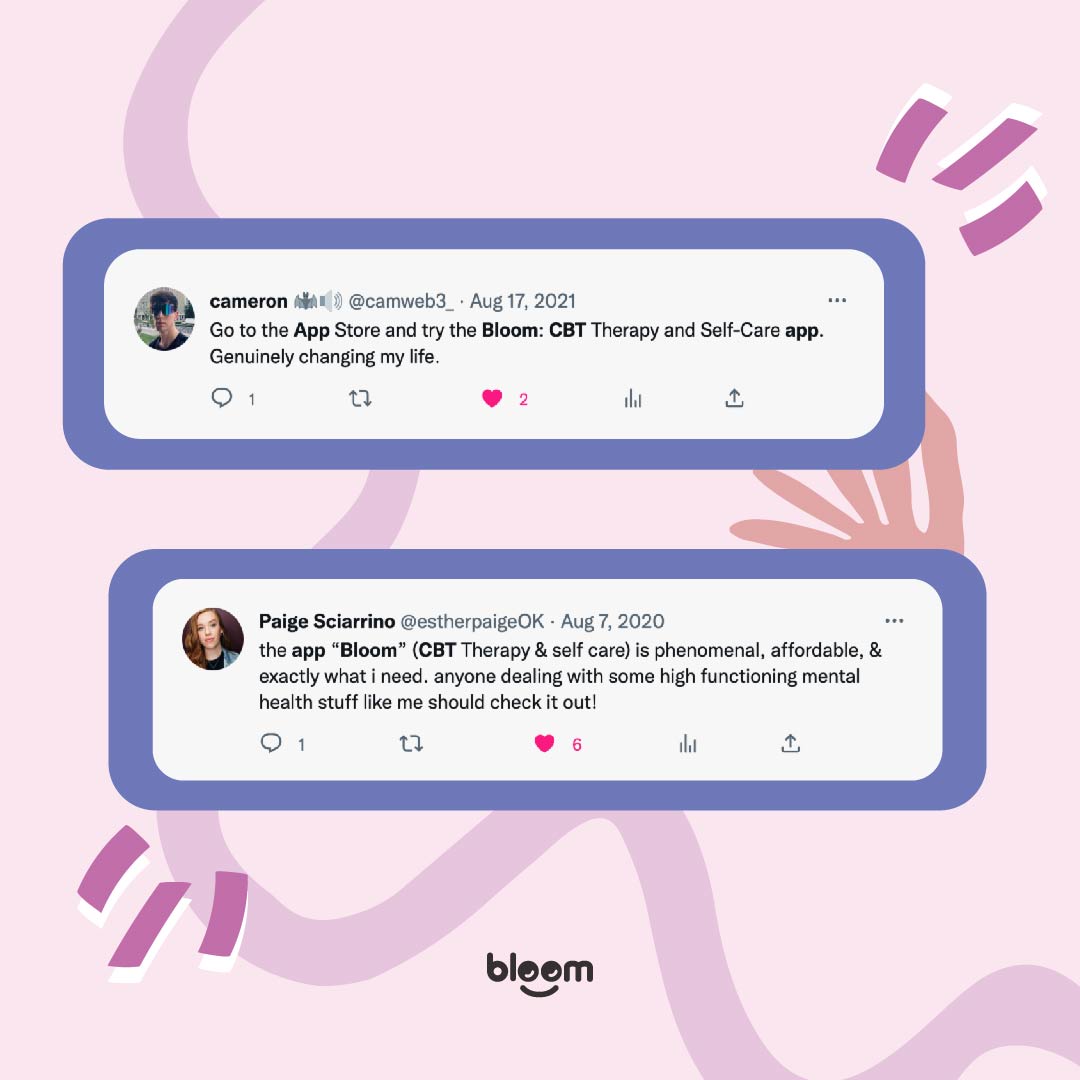 Thursday Testimonials. True #bloomlove. Thank you for being part of our community.