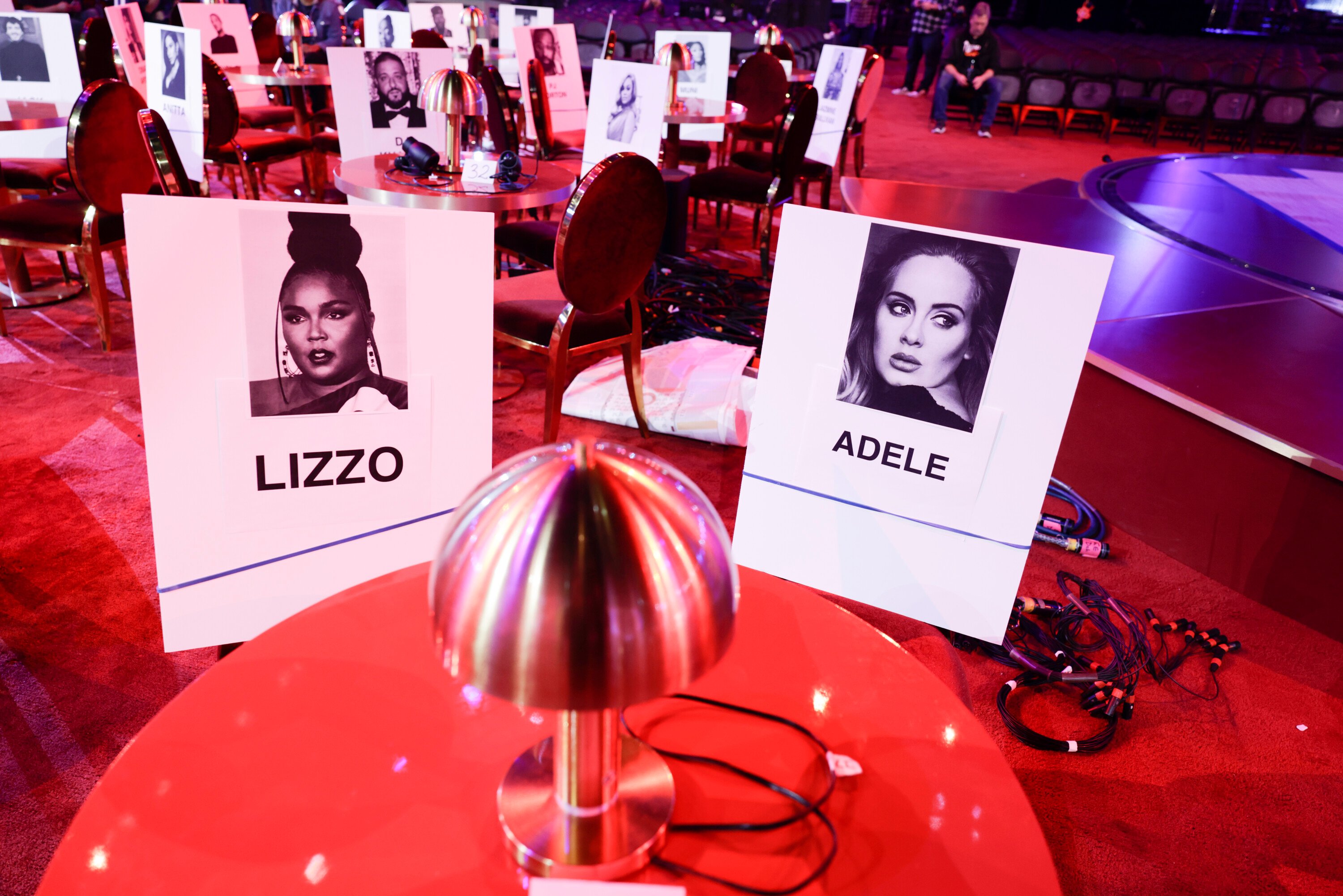 Lizzo and Adele supposed seats