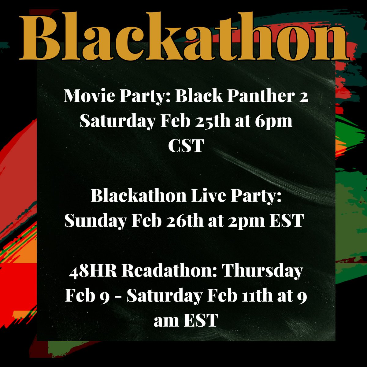 Blackathon tweet media