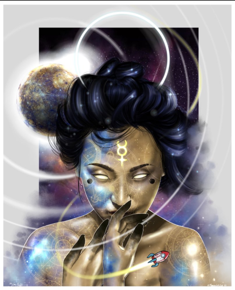 JSpeakeasy51's tweet image. Fortunate to grab ‘Mercury’ by @victormendeznft on the @SpringboardNFT auctions.Big thanks for gifting Red Love Panda👊🏽