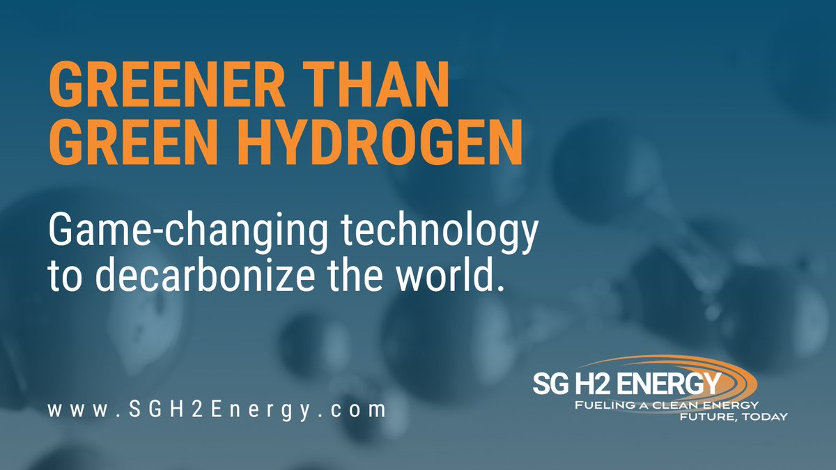 SGH2 Energy Global Corporation received the green light to start building the world’s first #GreenerThanGreen #Hydrogen production facility in the @CityofLancaster #CA. No other large-scale green hydrogen company has surmounted this hurdle! Read more: sgh2energy.com/press-release-…