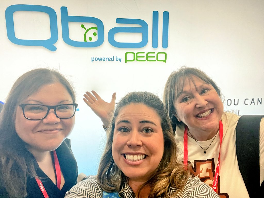 Whoohoo! Thank you Qball because today we are ALL winners of your amazing product! Can't wait to utilize <a href="/goPEEQ/">Qball</a>  in <a href="/NISDCole/">Cole Elementary</a> STEM lab!  #TCEA2023 was awesome!  #TheColeWay <a href="/NISDAcadTech/">NISD Academic Tech</a> <a href="/NISDSTEMLabs/">NISD STEM Labs</a>