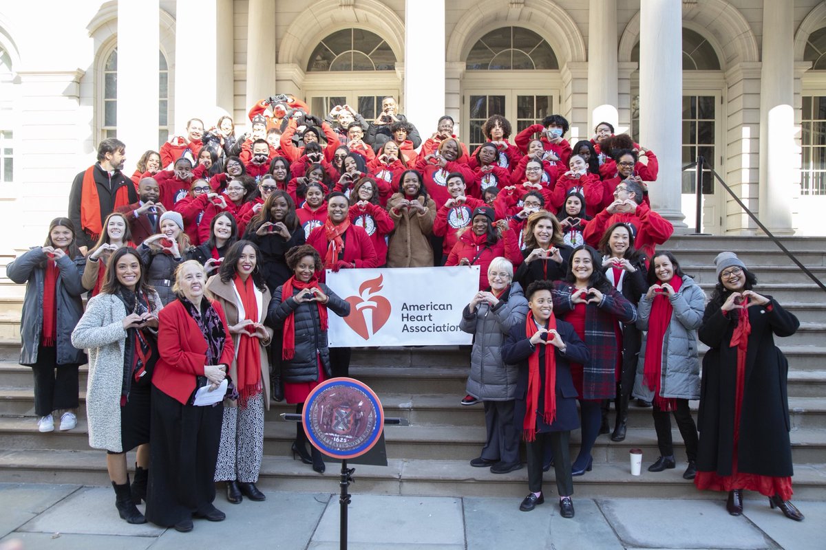 Heart disease is the leading cause of death for women in the US, and for adults in New York City. Today I am helping to raise awareness about heart health, and encourage all women to speak to their doctors, be proactive and take preventative measures. #WearRedDay #HeartMonth
