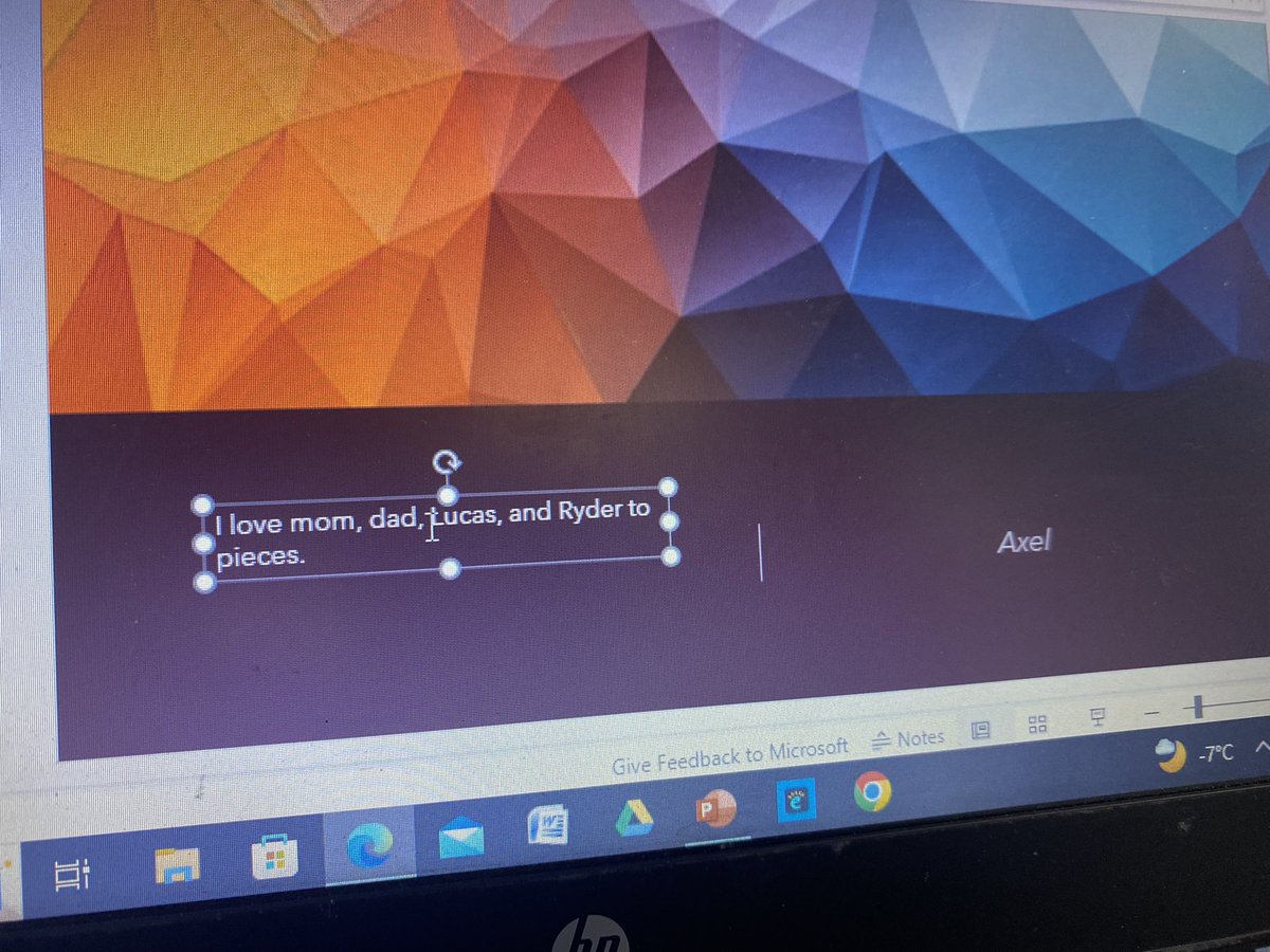 PrincessEGAINS's tweet image. Did someone just #write the #sweetest thing using #voiceToText in @Microsoft? Yes they did!!! #kissyourbrain #love #family #growth @MsRuggaber @MrsMoore119 @WinneyKelly @kathcollins67 @PEPanthers #gecdsbgains @Brittan20988874 @MikeWil03652704 @learningstance @gecdsbpro