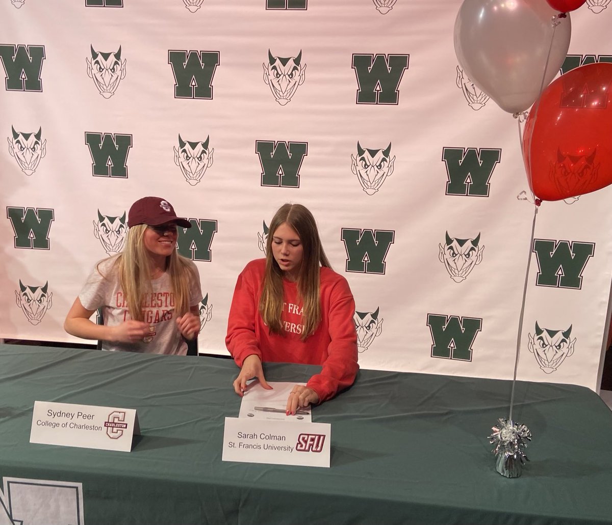 Doug Colman (@coachcolman) on Twitter photo Congrats to Westlake High School Girls Track Team members, Sydney Peer <a href="/PeerSydney/">Sydney Peer</a> (College of Charleston) & Sarah Colman <a href="/scolman_/">Sarah Colman</a> (St. Francis University) on their recent commitments to run track at their schools. Congrats to Westlake High School Girls Track Team members, Sydney Peer <a href="/PeerSydney/">Sydney Peer</a> (College of Charleston) & Sarah Colman <a href="/scolman_/">Sarah Colman</a> (St. Francis University) on their recent commitments to run track at their schools.