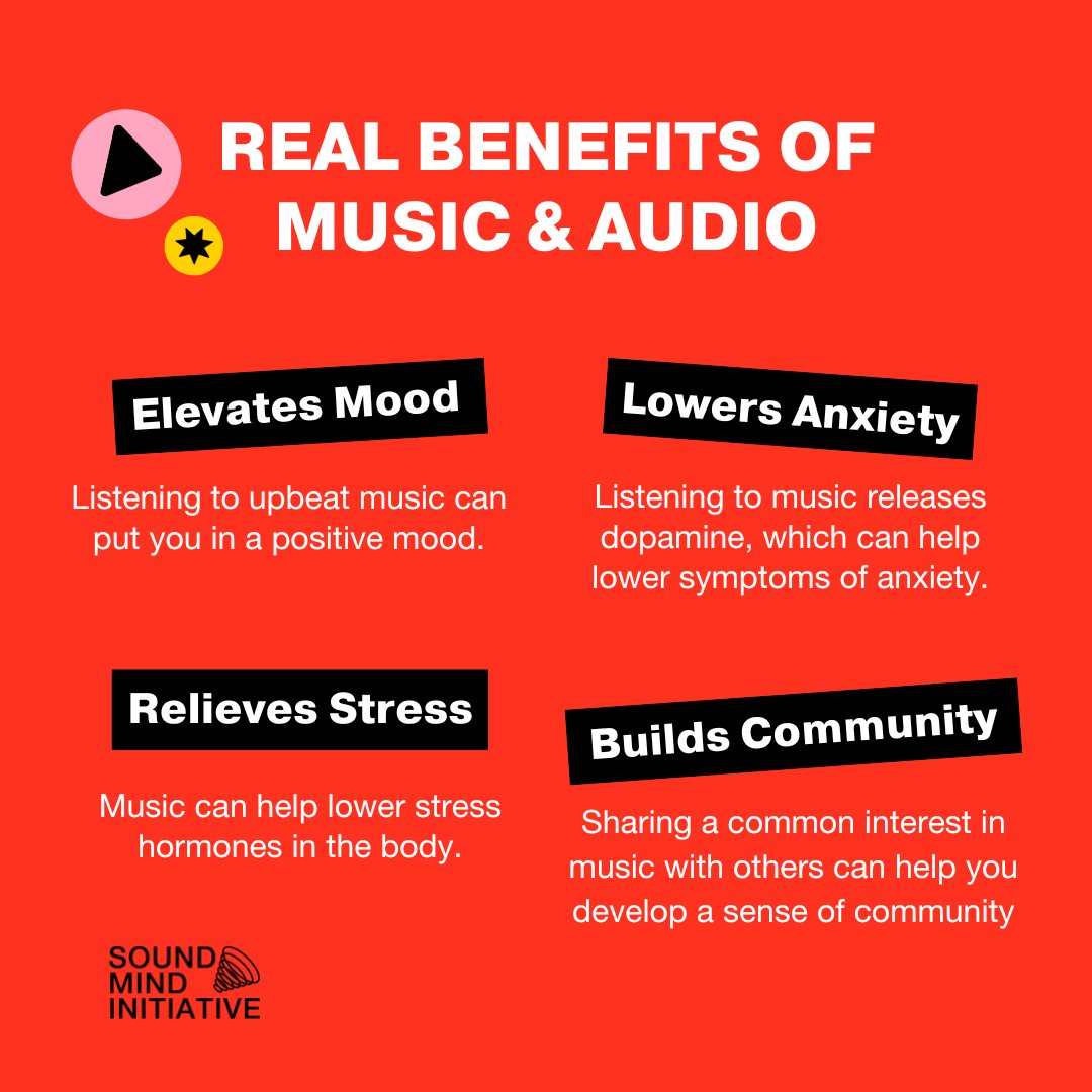 The power of music education has been demonstrated time and time again, with countless cognitive, emotional, and social benefits! 🎶💯 #SoundMindInitiative

📍deptofsound.org
