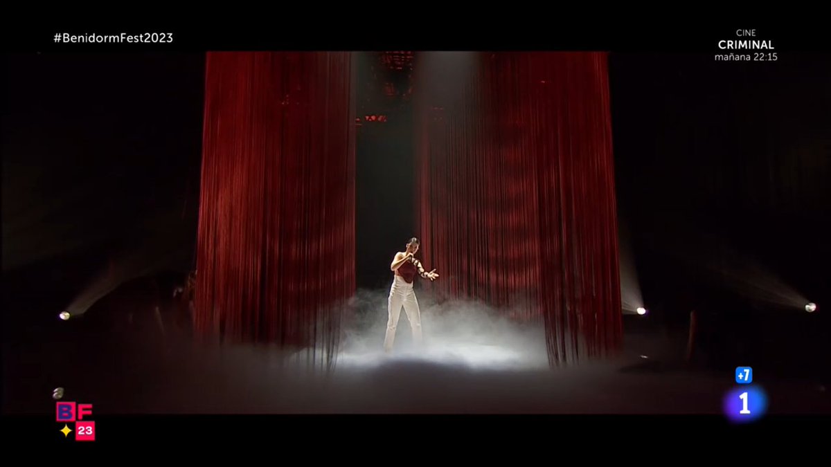 Eurovision_ESP's tweet photo. Lo de Blanca Paloma ha sido una BARBARIDAD, se los ha comido a todos. Tiene que ganar el #BenidormFest2023 https://t.co/ooWJNvBZlA