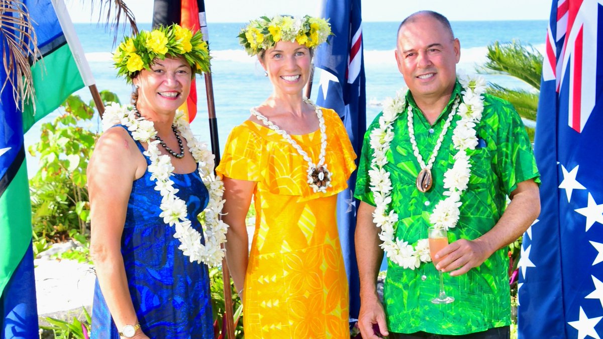 The Australian High Commission was honoured to recently mark Australia Day and our countries’ deep and enduring friendship with King’s Representative H.E. Sir Marsters and Lady Marsters, The Hon. Prime Minister Brown and Mrs Brown and guests. <a href="/CKI_MFAI/">Cook Islands Foreign Affairs & Immigration</a>