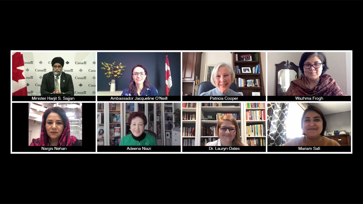 I spoke with Afghan-Canadian Women’s rights activists today, reaffirming Canada’s commitment to the Afghan people and our support to women aid workers in #Afghanistan.