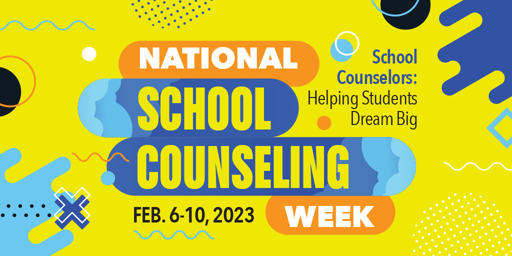 Every student deserves a #schoolcounselor, and we have the best at UVA! School counselors are #HelpingStudentsDreamBig. #NSCW23