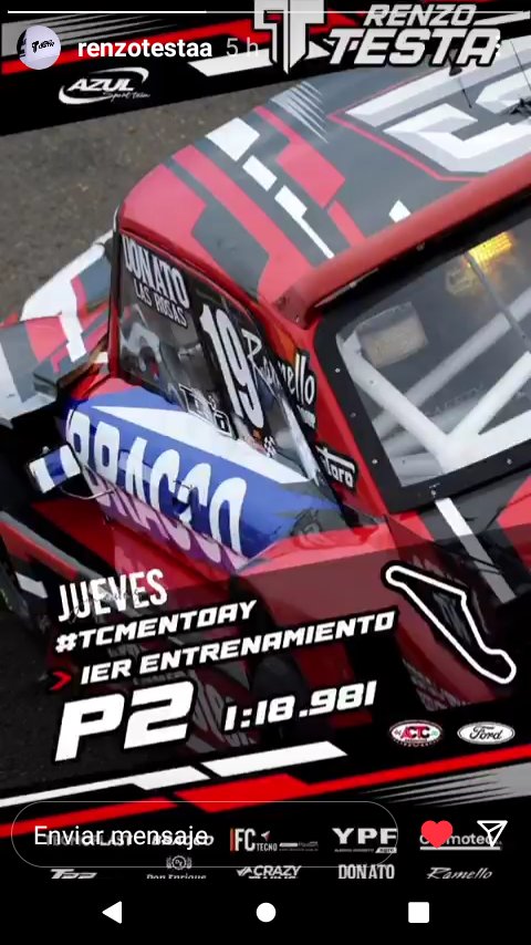 ClaudioAll4's tweet photo. #TCMenToay 
Muy buen comienzo de @_Renzotesta en Toay !!  
💪💪💪👏👏👏👏 https://t.co/5jeiZCT1qk