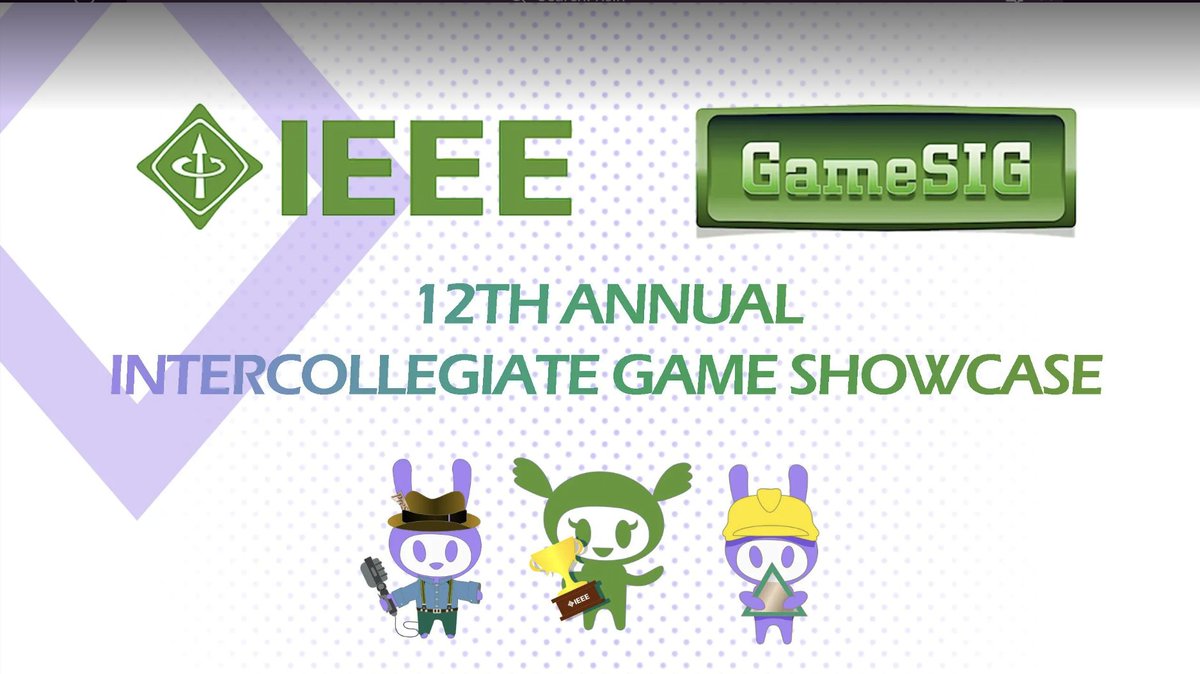 ComputerSociety's tweet image. The #IEEE GameSIG challenges students to build a #ComputerGame from start to finish and present them to a panel of judges! Stay alert for when submissions open March 24th @ bit.ly/2yuOs39