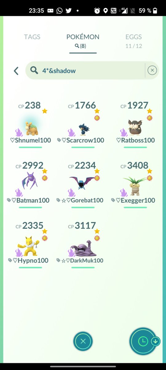 CommanderB5's tweet photo. Just caught my 8th👻💯 a Shnumel 🥳🥰😋
#PokemonGO #TeamGORocket https://t.co/zUdxeNh2Bw