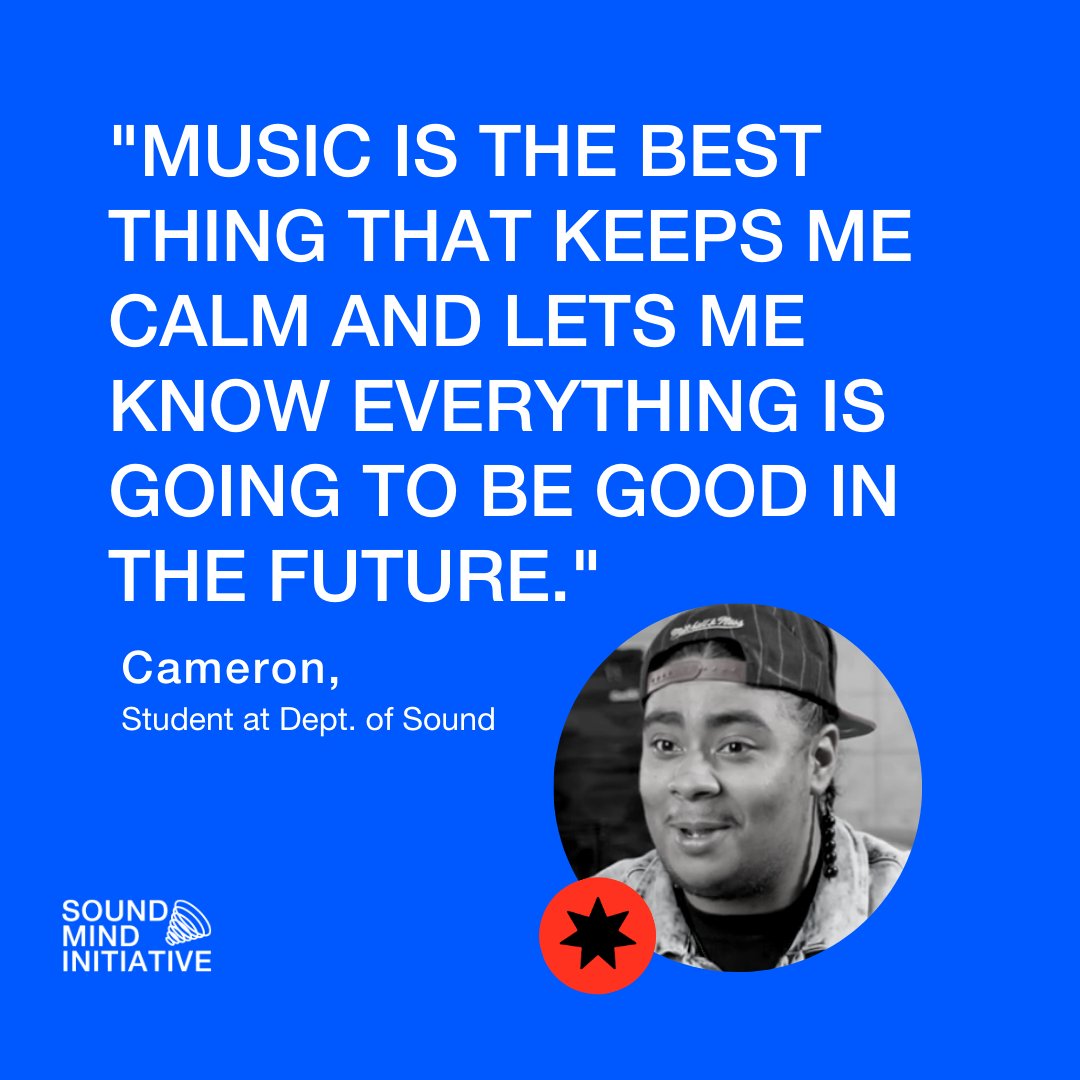 Music education not only enhances creativity but also benefits our mental health 🎶 Let's invest in providing equal opportunities for all to experience the numerous benefits that come with learning music! 🎶 #SoundMindInitiaive

📍deptofsound.org